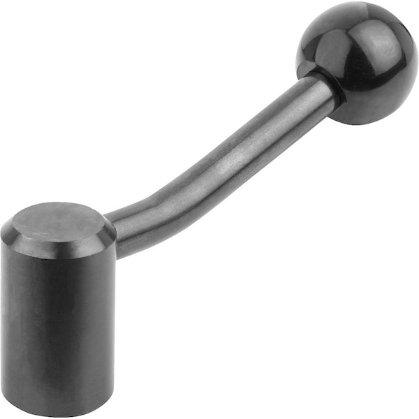 Tension Lever Size-2, 12H7, A-100, Form-20Deg Steel, Comp-Plastic